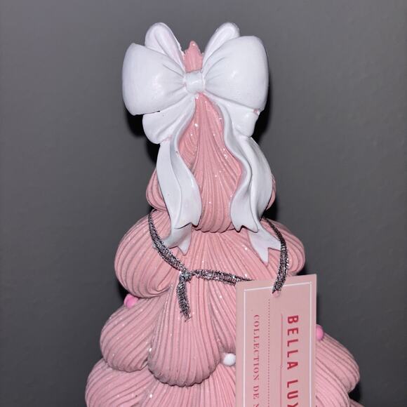 Bella Lux Pink Christmas Tree with Coquette Bow Presents Viral TikTok New - Picture 2 of 6